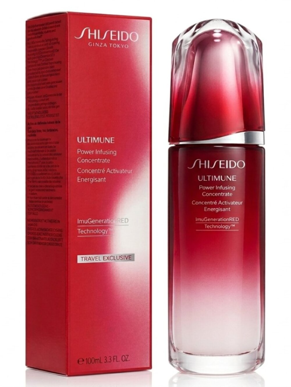Shiseido Ultimune ImuGenerationRED Technology Face Serum 100ml NEW